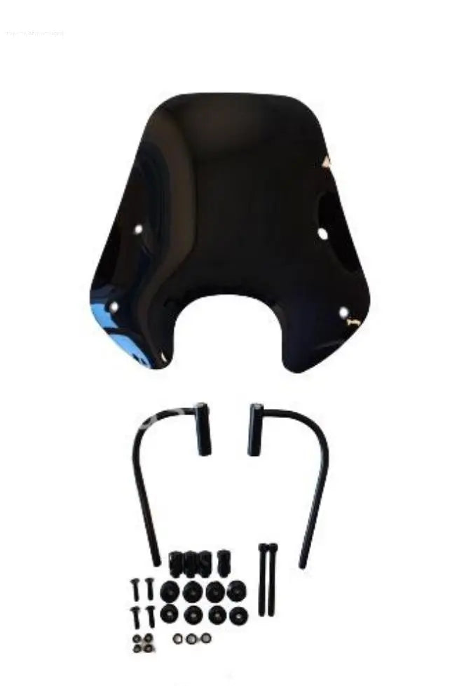 Windshield Low Black | Piaggio Zip SP/2000 Models Falan Parts Falan Parts