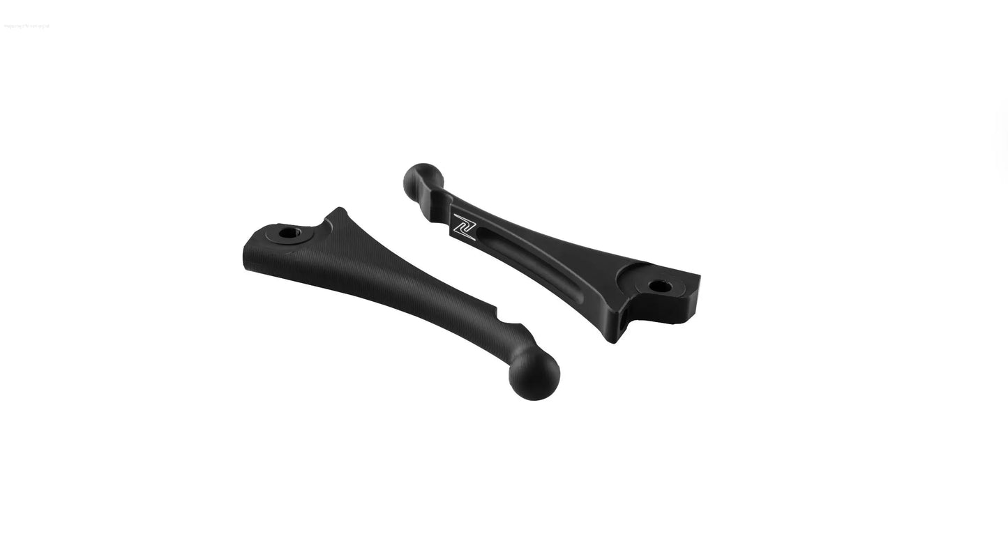 Sport Lever Set ZELIONI Matt Black | Vespa GTS/GTS Super 125/-300cc (`23-) Zelioni Falan Parts