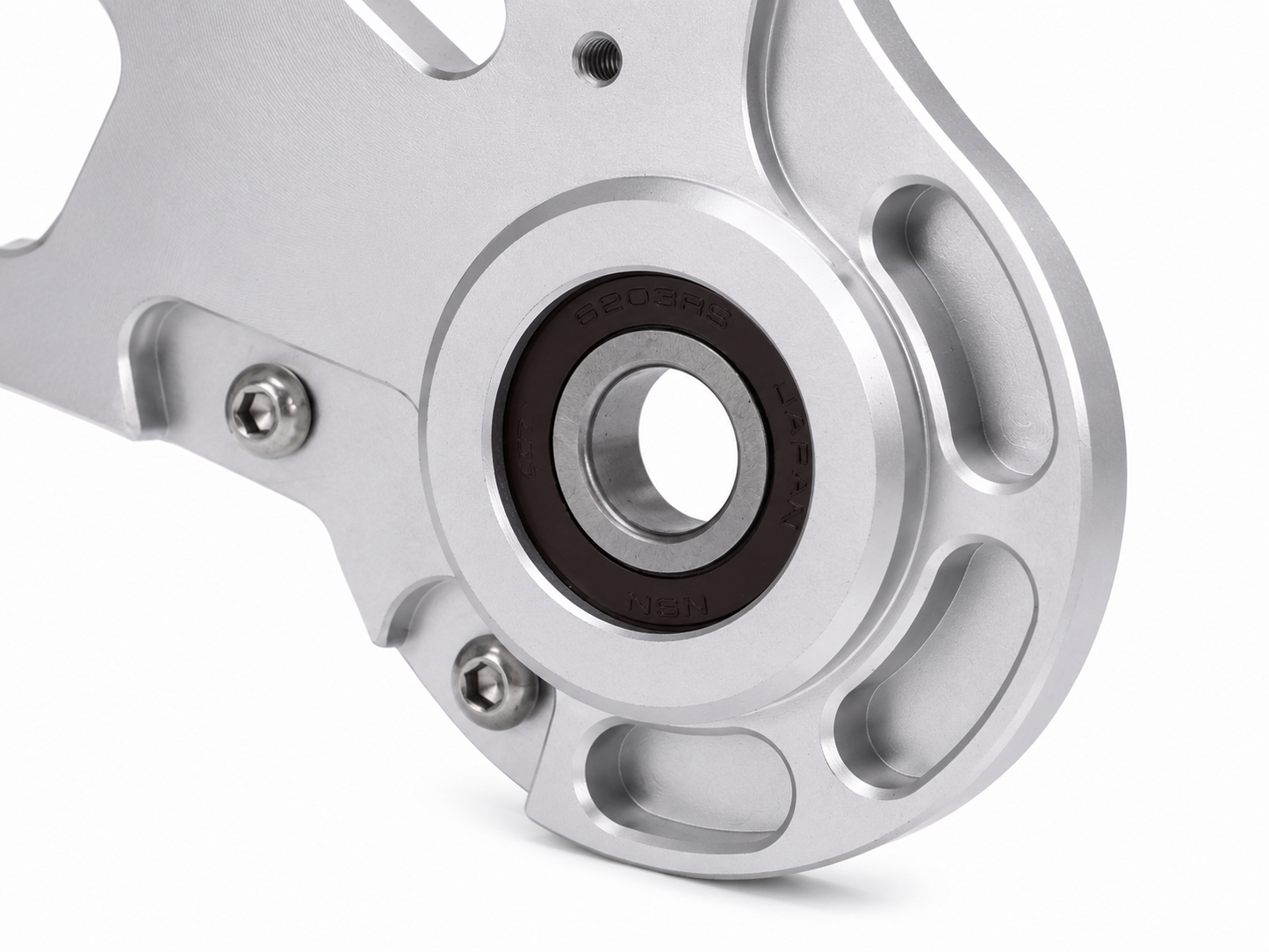 CNC Swing Arm TR Factory Silver | Vespa GTS/GTS Super/GTV/GT 60/GT L 125-310cc TR Factory Falan Parts