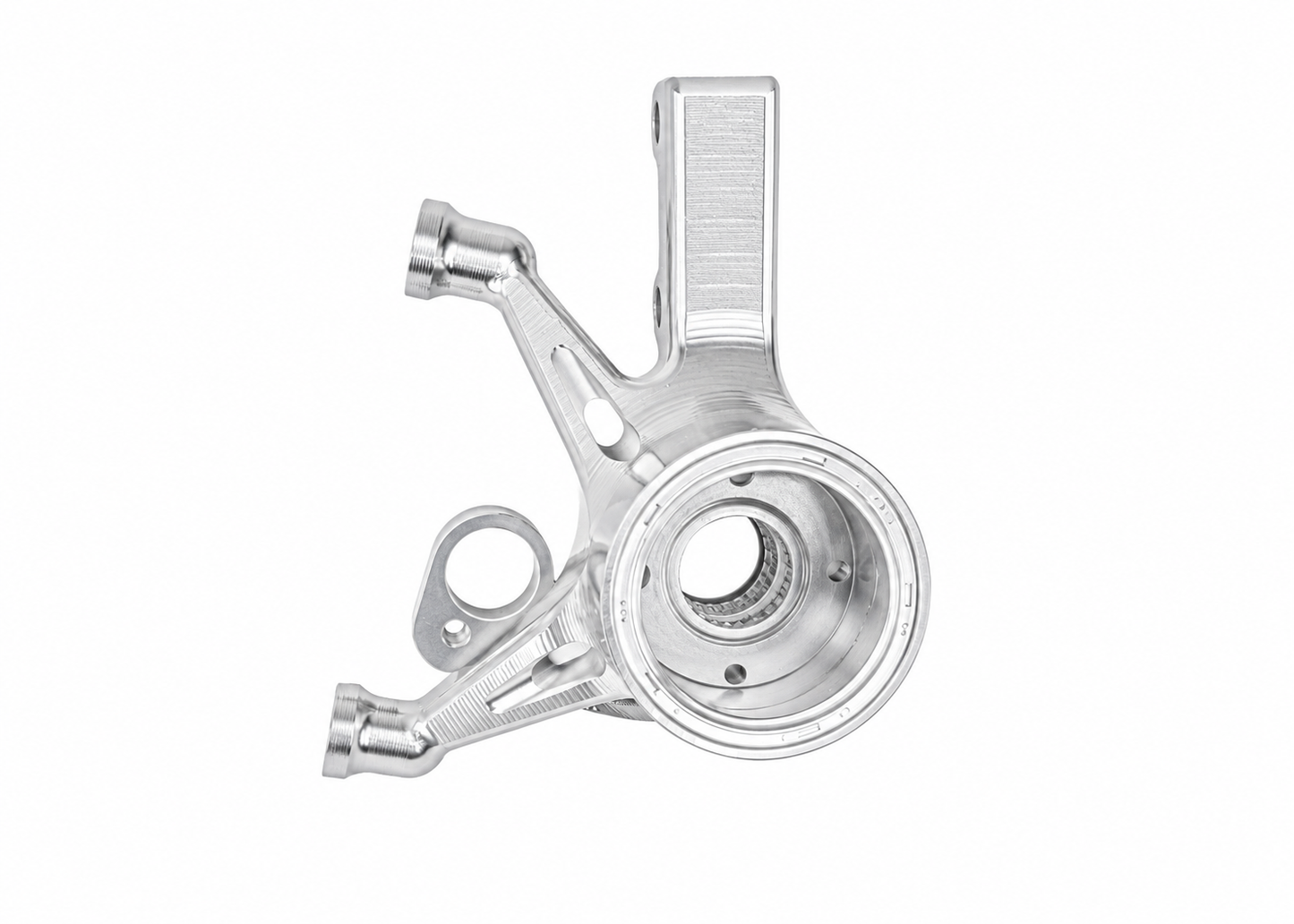Axle Seating 1O1 Factory Silver 100mm Monoblock | Vespa GTS/GTS Super/GTV/GT60/GT/GT L 125-300cc ('03-'13/'17-) 1O1 Factory Falan Parts