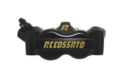 Accossato Caliper Monoblock 100mm Black | Vespa Sprint/ Primavera/ GTS Models 50-310cc Brembo Falan Parts