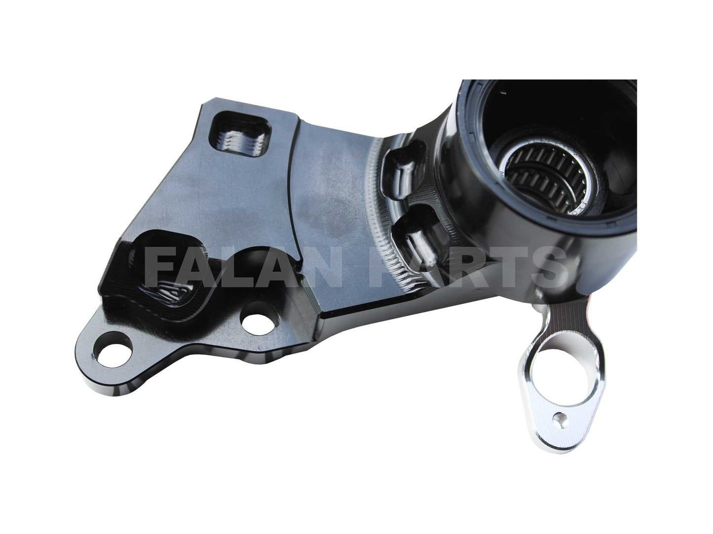 Axle Seating JS Manuf Black 4P Brembo | Vespa GTS/ GTS Super/ GTV/ GT60/ GT/GT L 125-300cc ('03-'13/'17-) JS Manuf Falan Parts
