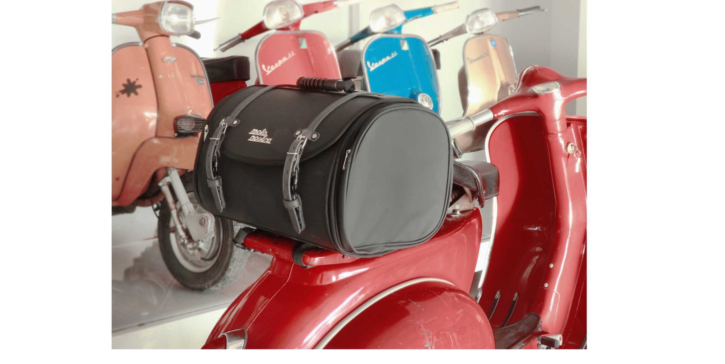 Bag/ Case Large for Carrier MOTO NOSTRA Black | Vespa GTS/GTV/ LX/LXV/ ET4/S/ Sprint/ Primavera MOTO NOSTRA Falan Parts