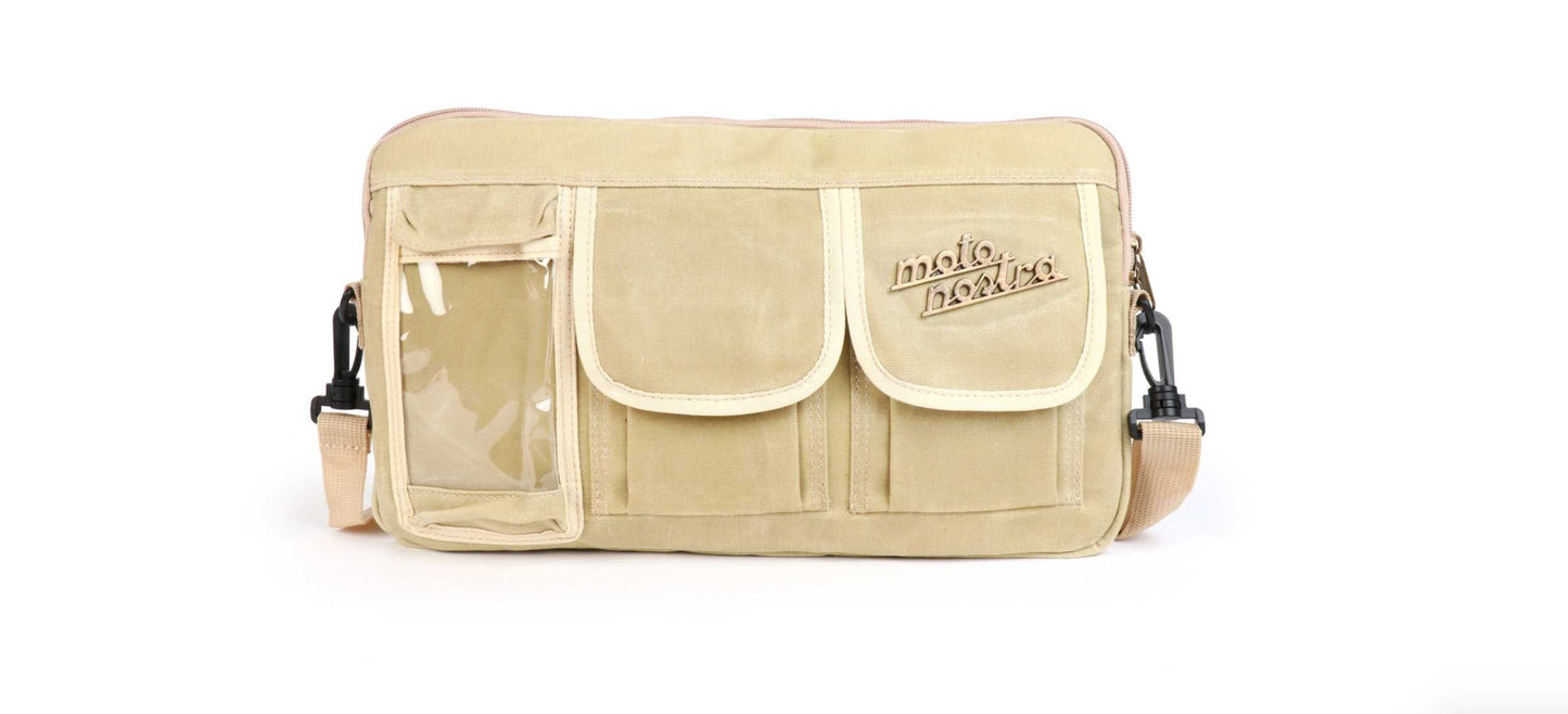 Bag for Luggage Compartment MOTO NOSTRA Beige | Vespa 125/150/200/ P/PK/PX/ TX/GTS MOTO NOSTRA  Falan Parts