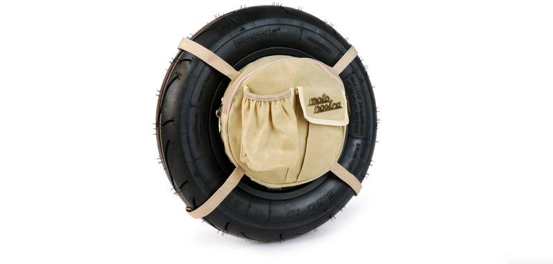 Bag for Spare Wheel MOTO NOSTRA Beige | Vespa 50/75/ 90/125/ 150/200 MOTO NOSTRA  Falan Parts