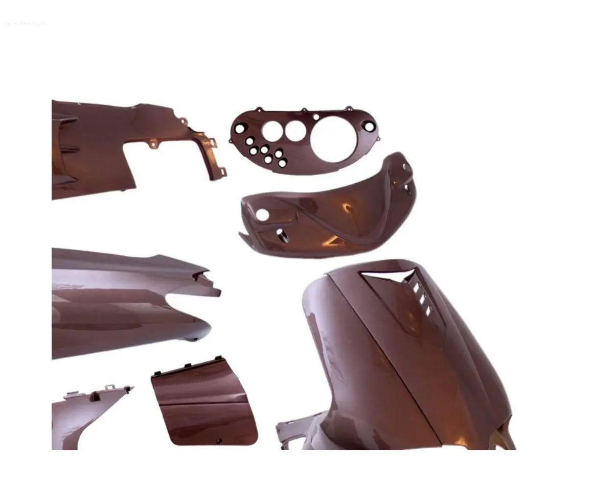 Body Part Kit EDGE 15 Pcs Audi Brown Metallic | Gilera Runner (-2005) EDGE Falan Parts