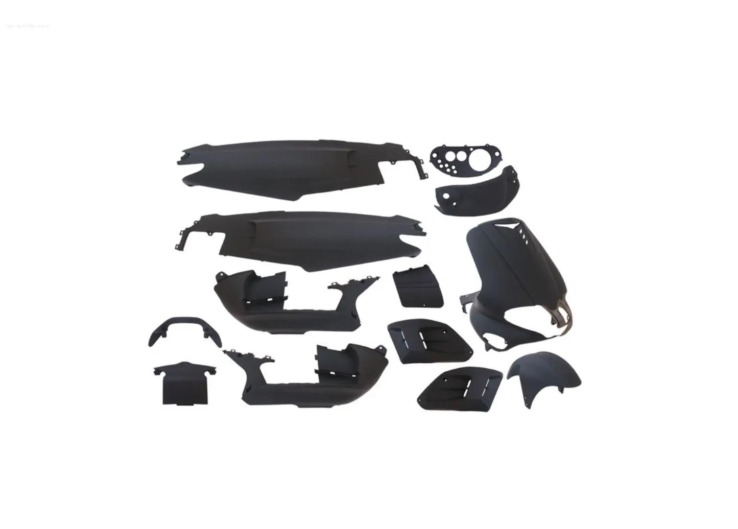 Body Part Kit EDGE 15 Pcs Matt Black | Gilera Runner (-2005) EDGE Falan Parts