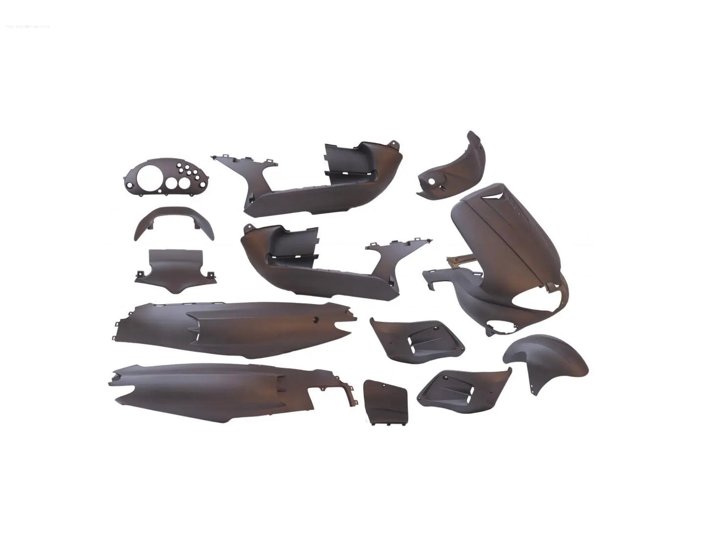 Body Part Kit EDGE 15 Pcs Matt Grey | Gilera Runner (-2005) EDGE Falan Parts