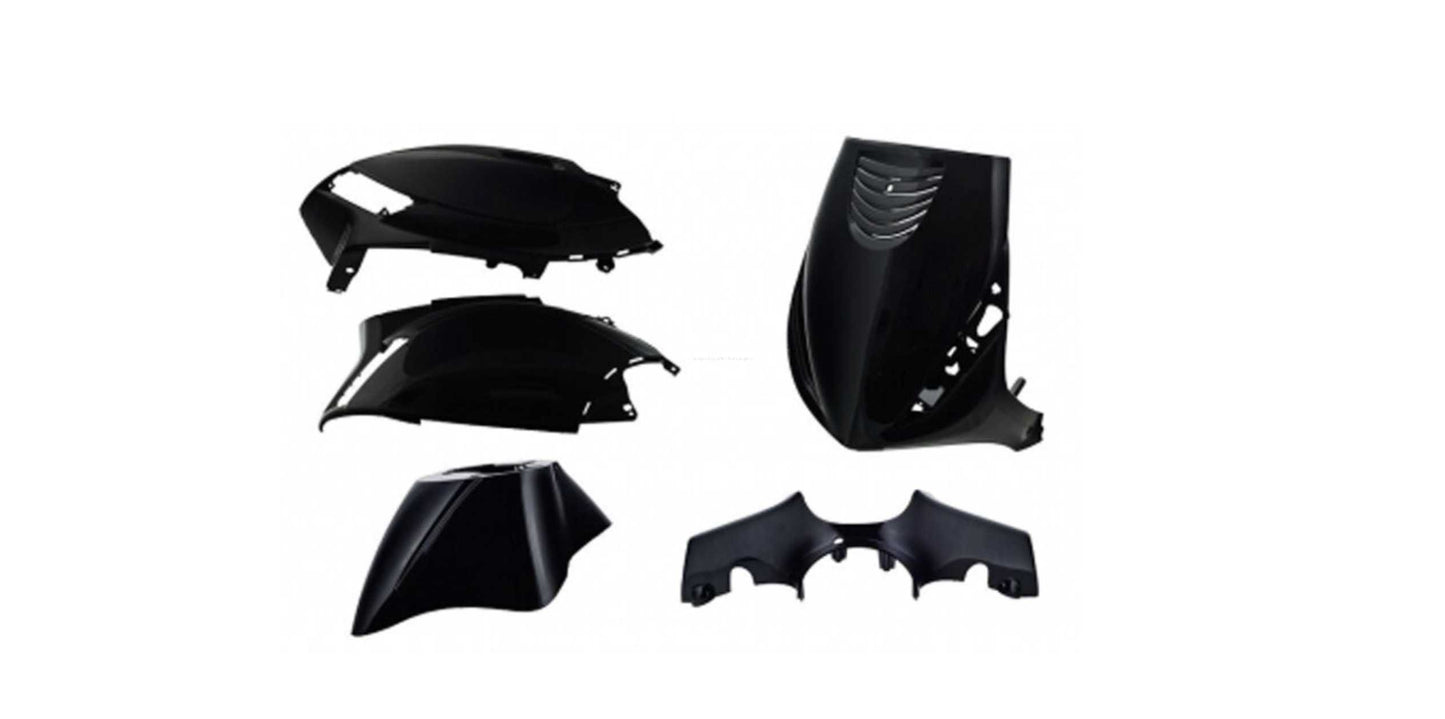 Body Part Kit EDGE Black | Piaggio Zip 50cc EDGE Falan Parts