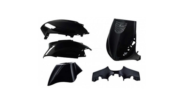 Body Part Kit EDGE Black | Piaggio Zip 50cc EDGE  Falan Parts