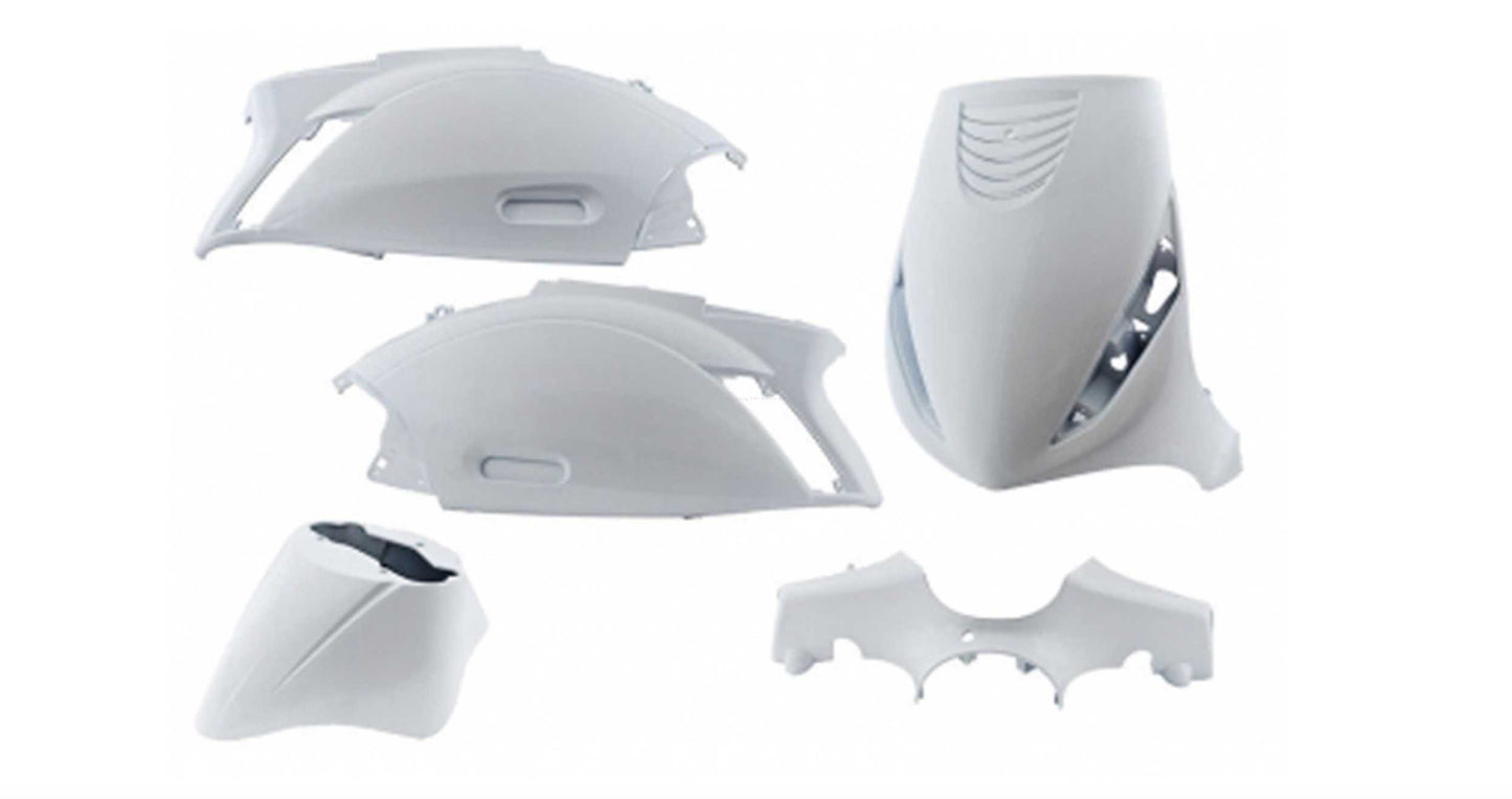 Body Part Kit EDGE White | Piaggio Zip 50cc EDGE Falan Parts