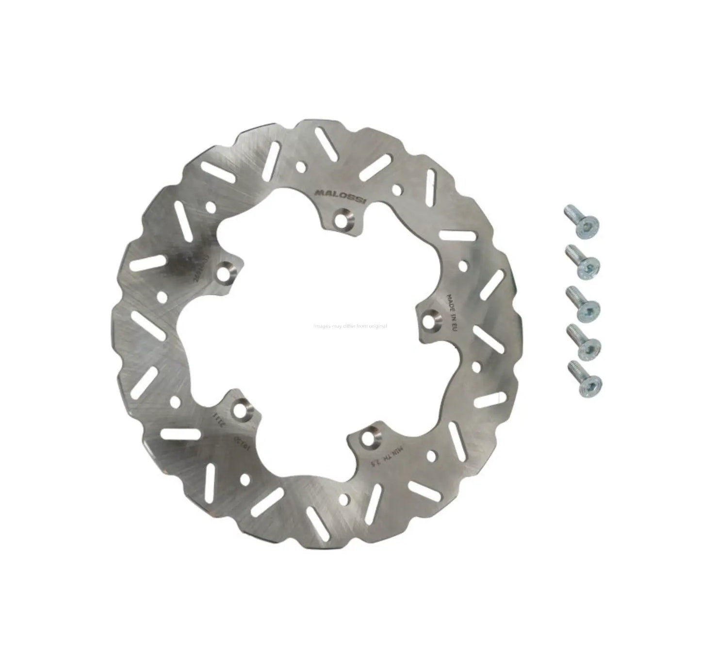 Brake Disc MALOSSI WHOOP Front 6219131 | Vespa PX 125-200 E '98/MY/'11/ET2/ET4/LX/LXV/S/Primavera/Sprint 50-150ccm/LML Star 125-200 2T/4T Malossi Falan Parts
