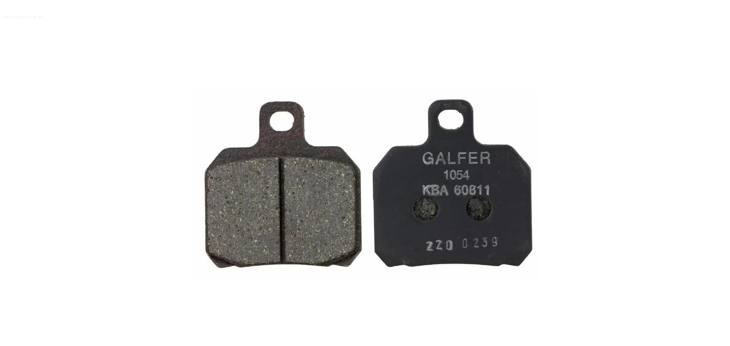 Brake Pads GALFER Semi Metal S61 | Brake calliper Brembo P2/FRANDO rear GALFER Falan Parts