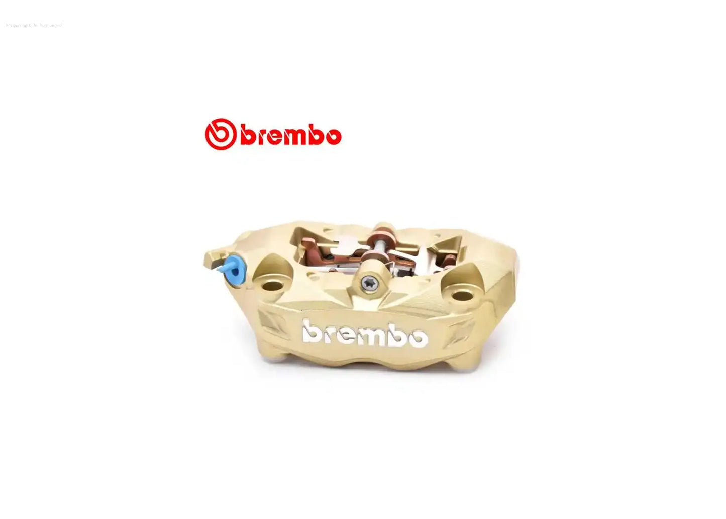Brembo Caliper M4 Monoblock 100mm Gold | Vespa Sprint/ Primavera/ GTS Models 50-300cc Brembo Falan Parts
