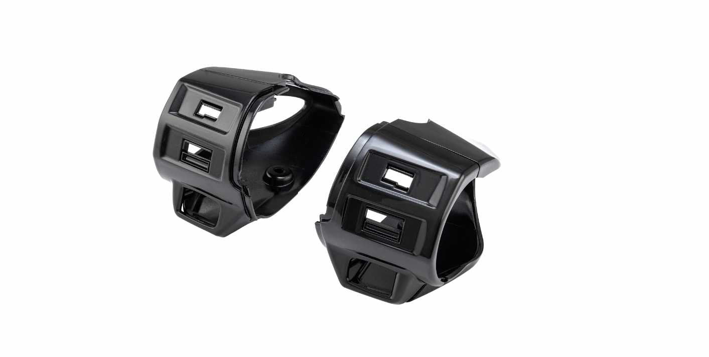 Cover SIP Switch Unit Gloss Black | Vespa Primavera Sport/Sprint Sport 125/150cc (`18-) SIP Falan Parts