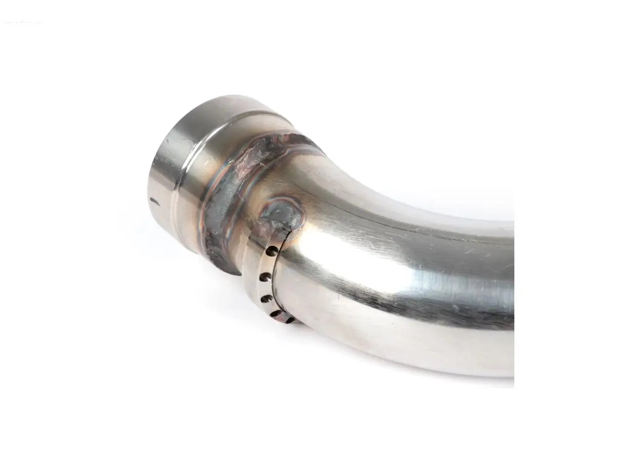 Exhaust Manifold HEIKOTUNING Stainless Steel | Piaggio 125-180cc 2-stroke HT Parts Falan Parts