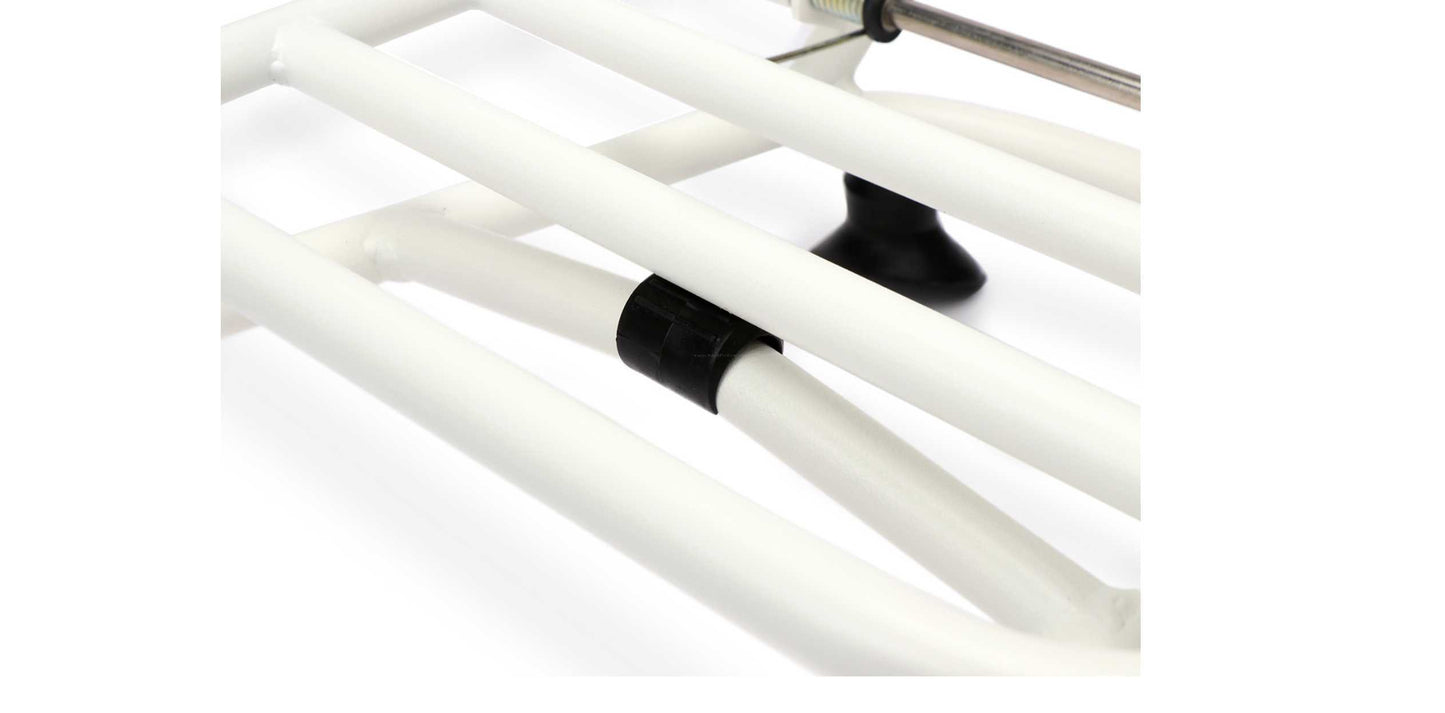 Front Rack Fold Down MOTO NOSTRA White | Vespa GTS 300cc MOTO NOSTRA Falan Parts