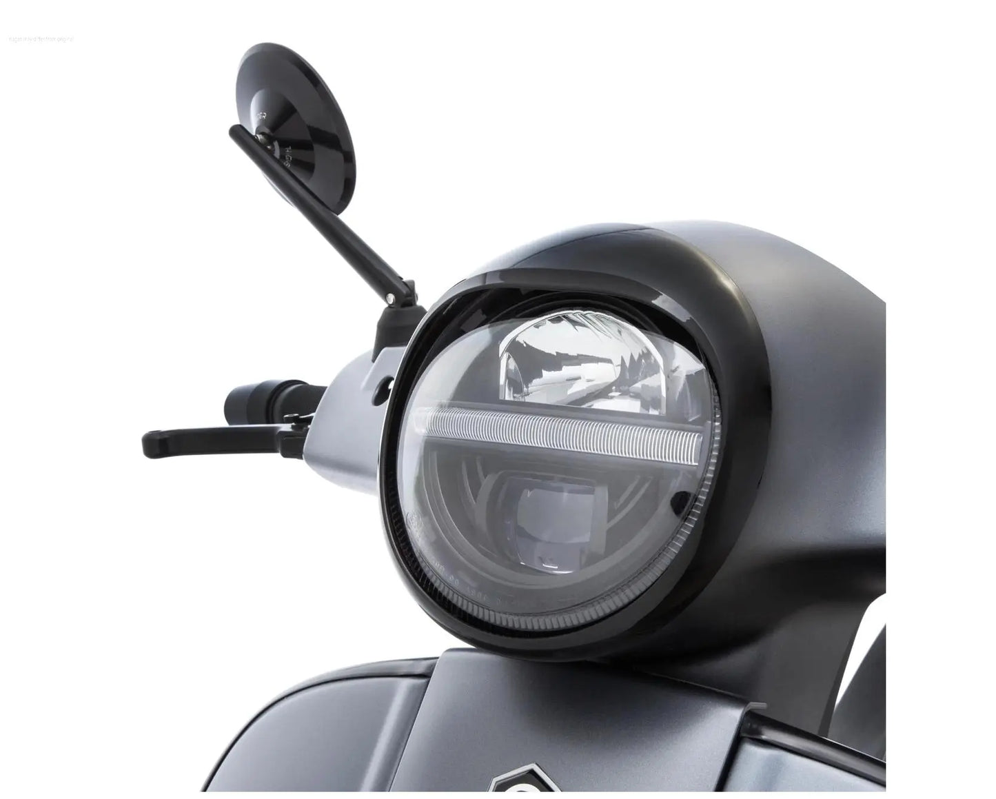 Headlight Frame SIP SERIES PORDOI Gloss Black | Vespa GTS/GTS Super/GT/GT L 125-300cc SIP Falan Parts