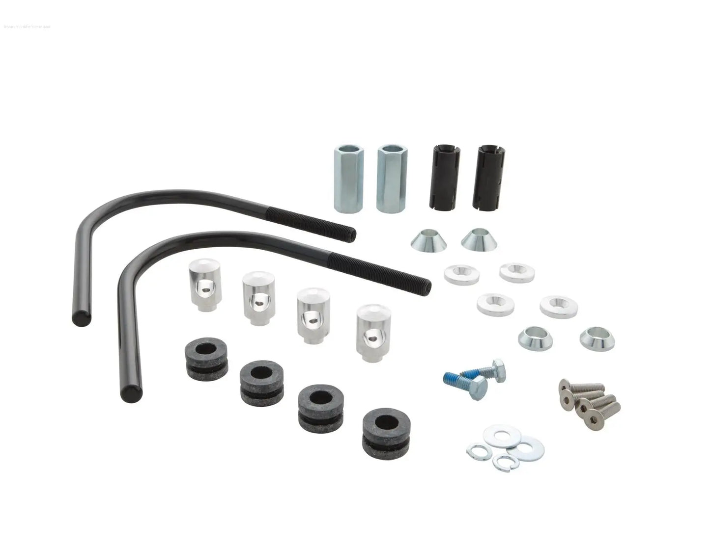 Mounting Material Windshield SIP SERIES PORDOI Black | Vespa GTS/GTS Super/GT/GT L 125-300cc SIP Falan Parts