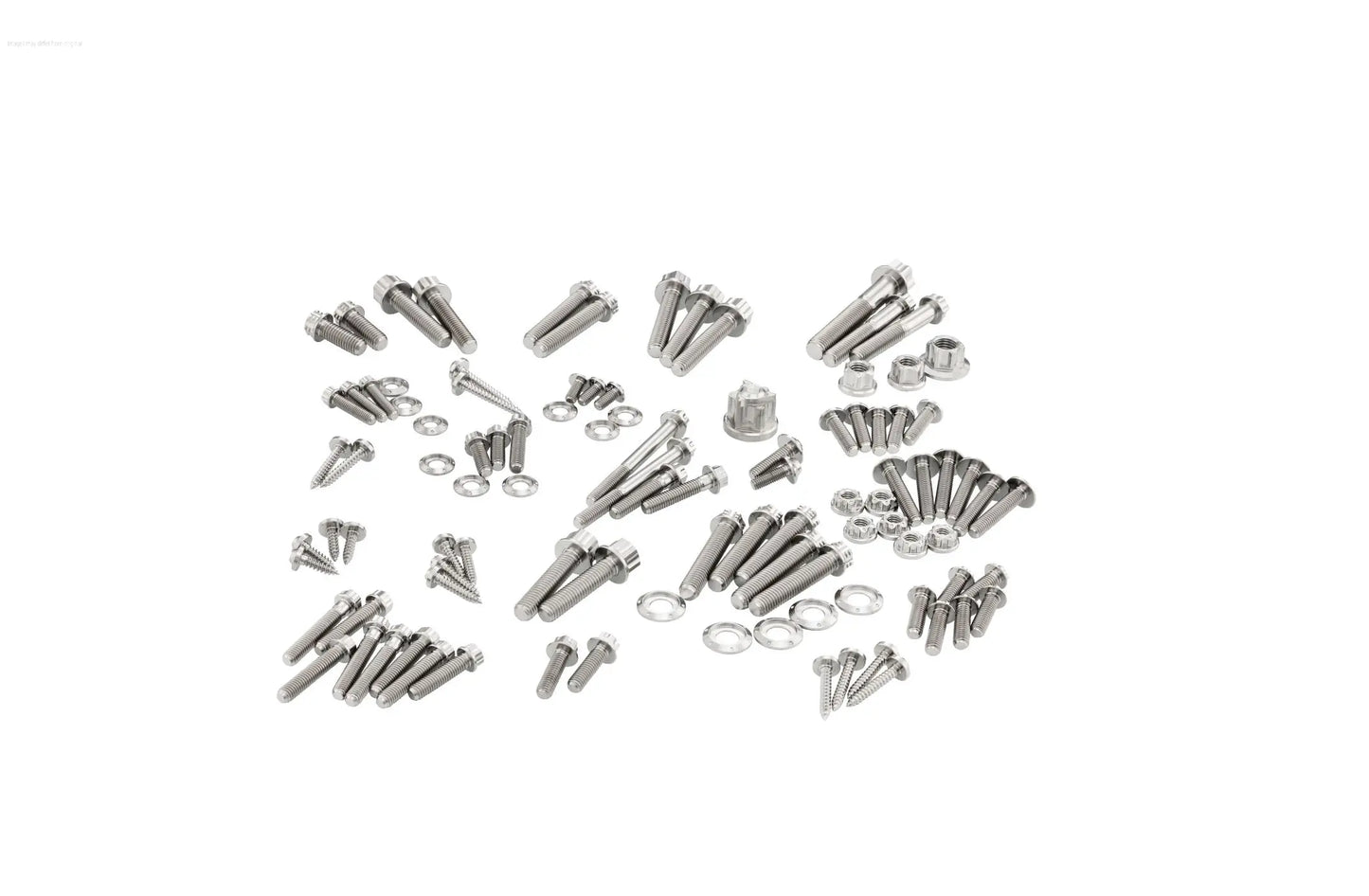 Screw / Bolt Kit Silver | Vespa GTS/GTS Super 125-300cc ('19-) Falan Parts Falan Parts