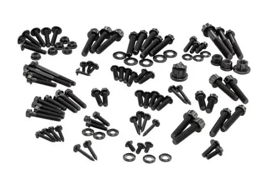 Screw / Bolt Kit Black | Vespa GTS/GTS Super 125-300cc ('19-) Falan Parts Falan Parts