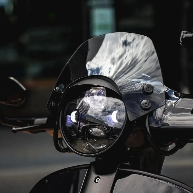 Headlight Unit ZELIONI Black Edition LED | Vespa GTS/GTS Super HPE 125-300 ('19-`22) Zelioni  Falan Parts