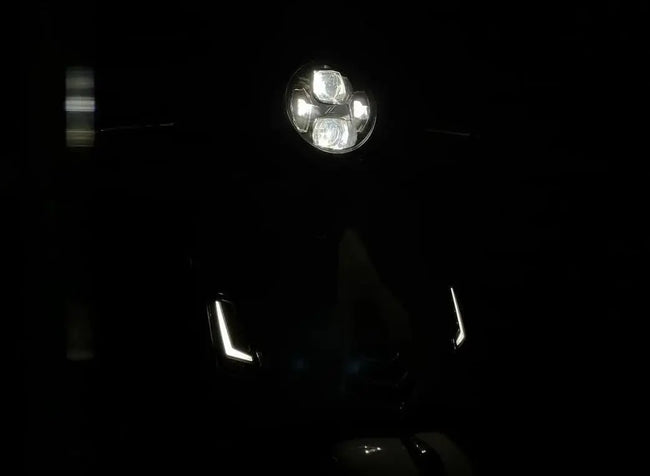 Headlight Unit ZELIONI Black Edition LED | Vespa GTS/GTS Super HPE 125-300cc ('19-`22) Zelioni  Falan Parts