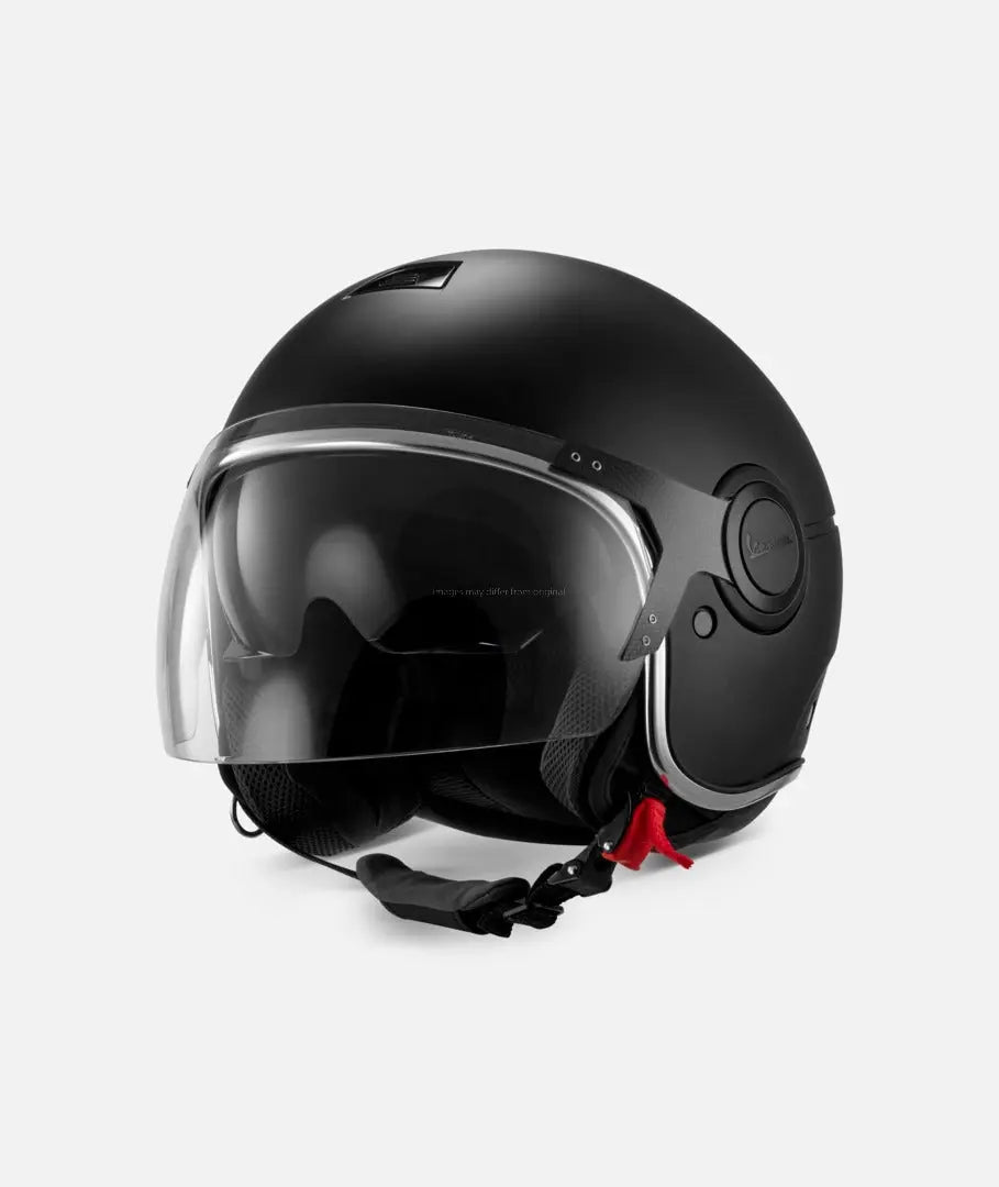 Helmet PIAGGIO Vespa Visor Argentario Black - Falan Parts