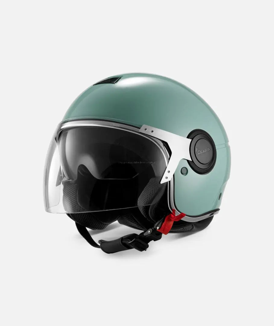 Helmet PIAGGIO Vespa Visor Argentario Green - Falan Parts