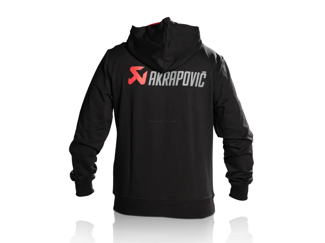 Hoodie Akrapovič Black - Red Men's Akrapovic Falan Parts