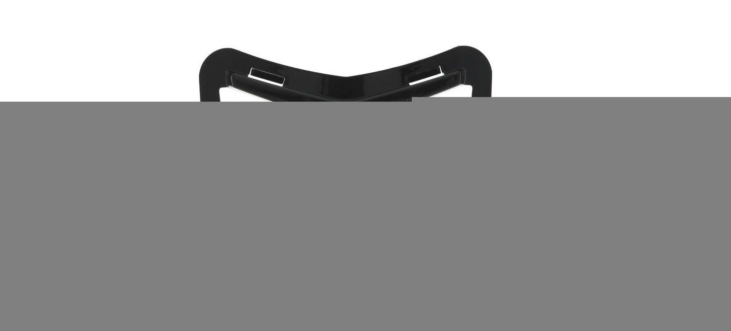 Horn cover inlay PIAGGIO shiny black | Vespa GTS/GTV 125-300cc Piaggio Falan Parts