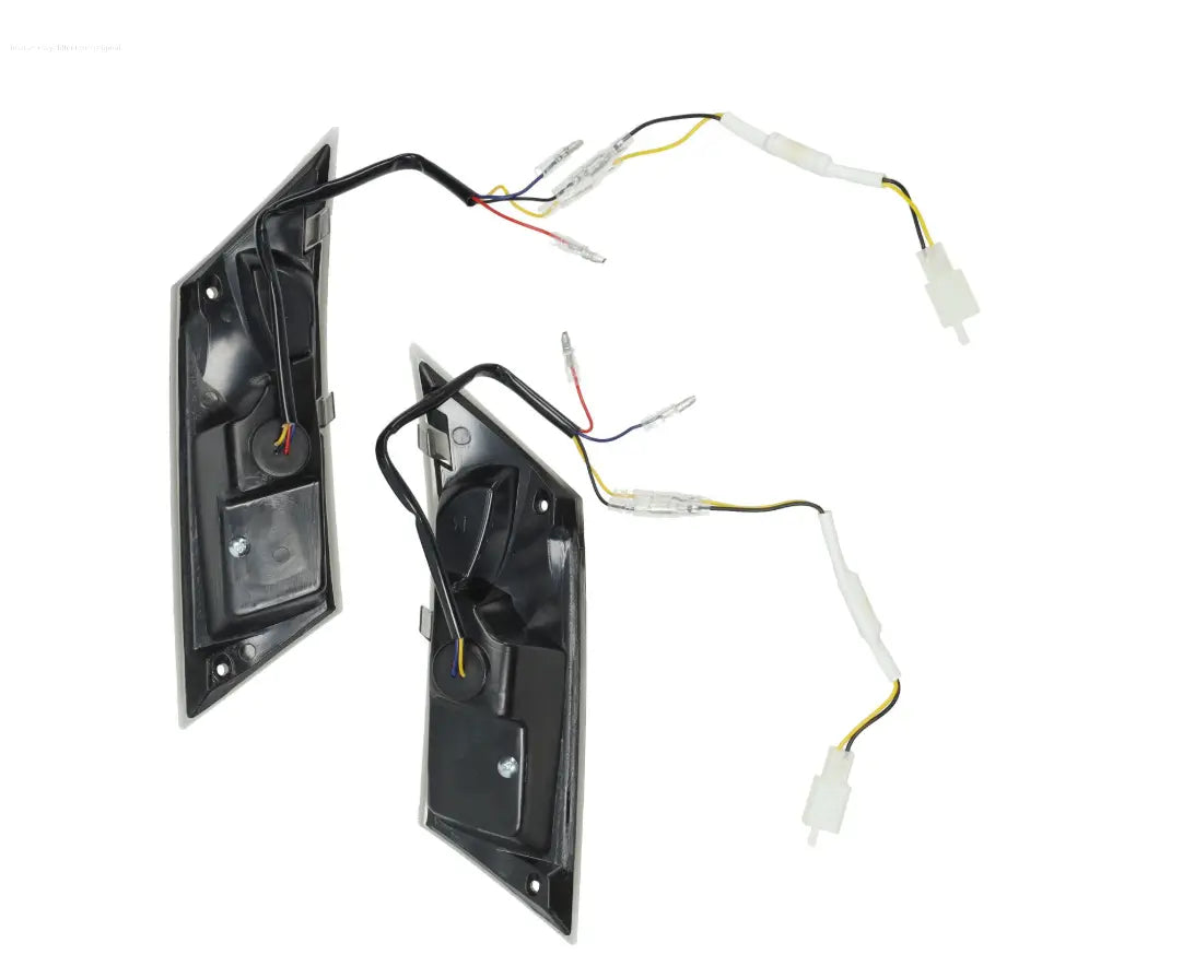 Indicator Kit Rear POWER1 SP-1 Smoked Matrix | PIAGGIO ZIP II/ZIP SP 50cc POWER1 Falan Parts