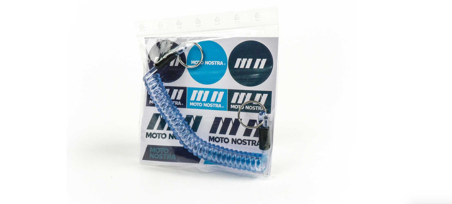 Key Ring MOTO NOSTRA Blue MOTO NOSTRA Falan Parts