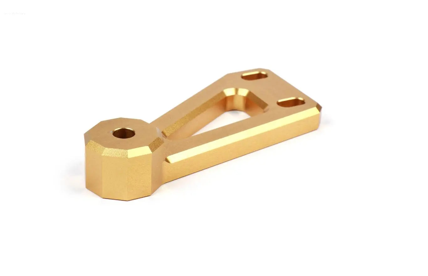 Mounting Bracket PM 59 X HEIKOTUNING Brace V1, V2, PM TSAB Gold | Piaggio 125-180 cc 2-stroke AC/LC HT Parts Falan Parts