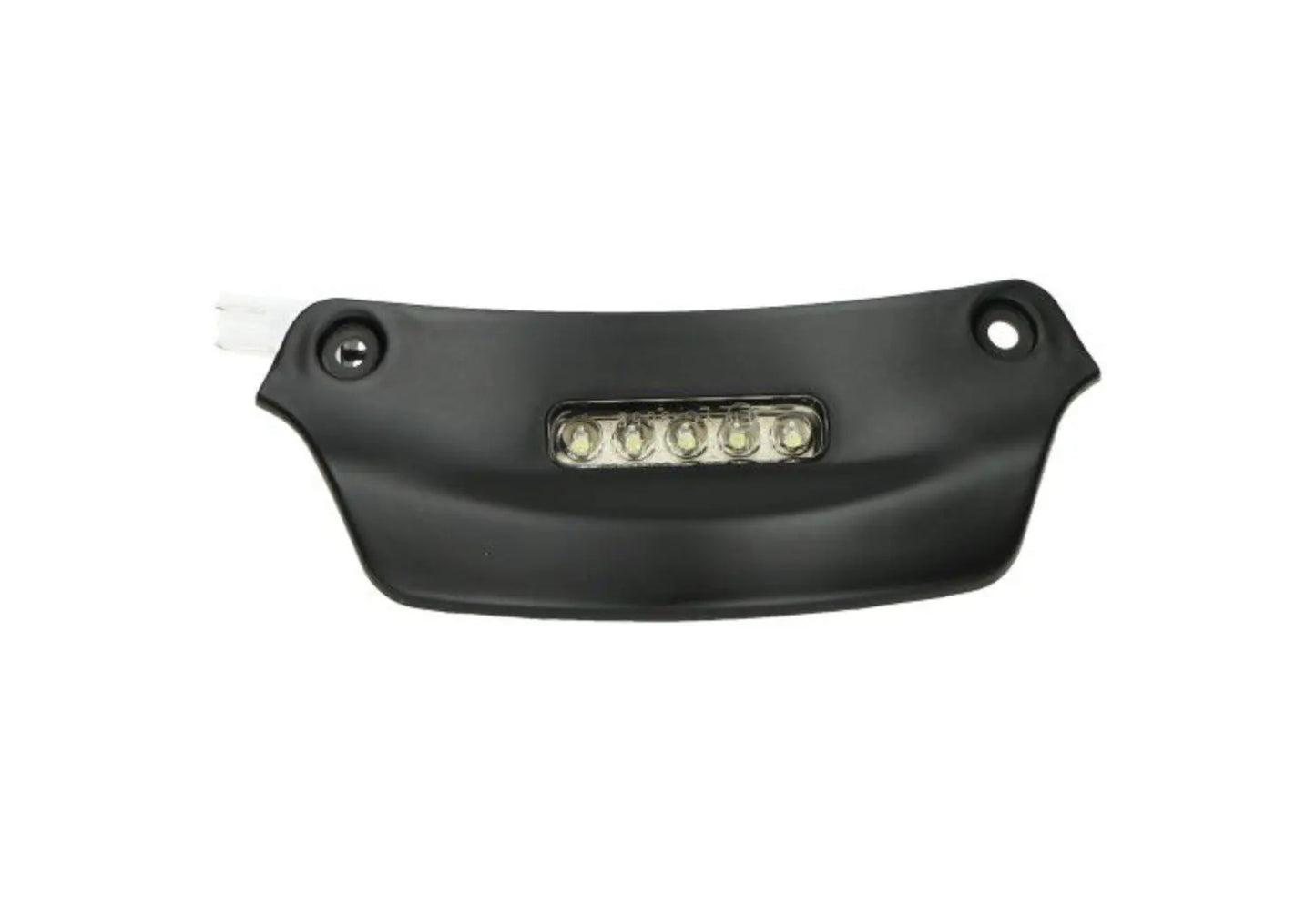 LED License Plate Light Matt Black | Vespa Sprint/Primavera 50-150cc FP Parts Falan Parts
