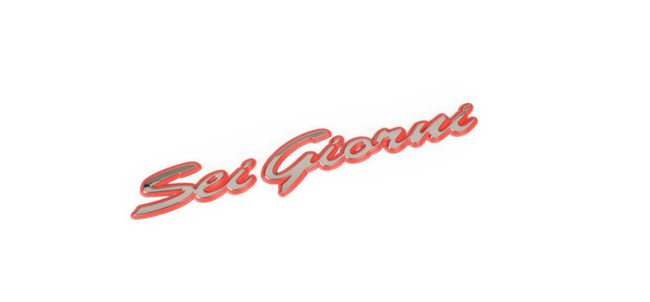 Logo Sei Giorni PIAGGIO | Vespa GTS/GTV/ GT 125-300cc Piaggio  Falan Parts