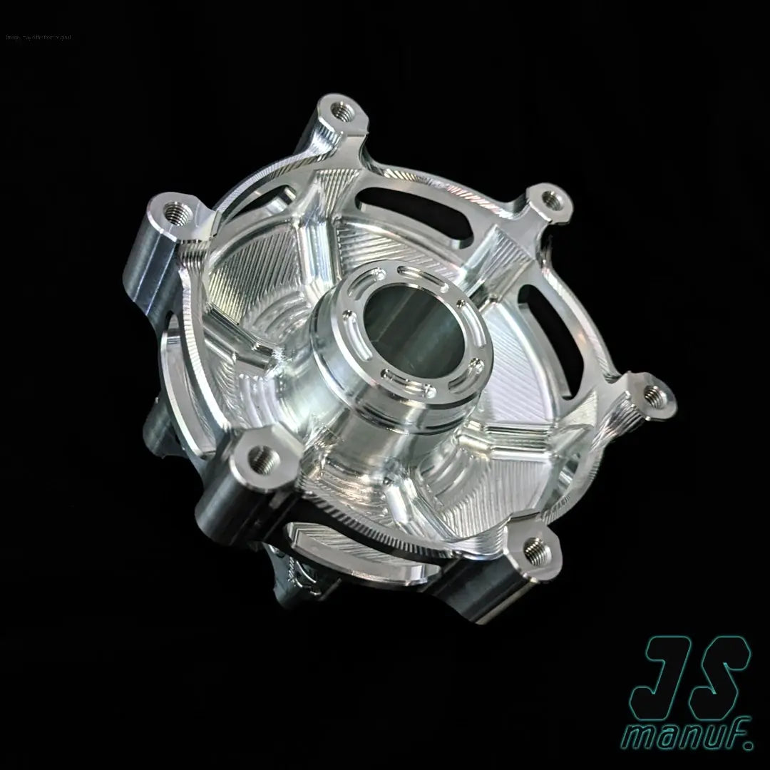Wheel Hub JS Manuf Front Silver | Vespa GTS/GTS Super/ GTV/GT 60/GT/GT L/946 125-300cc | GILERA/PIAGGIO Fuoco/MP3 125-500cc JS Manuf Falan Parts