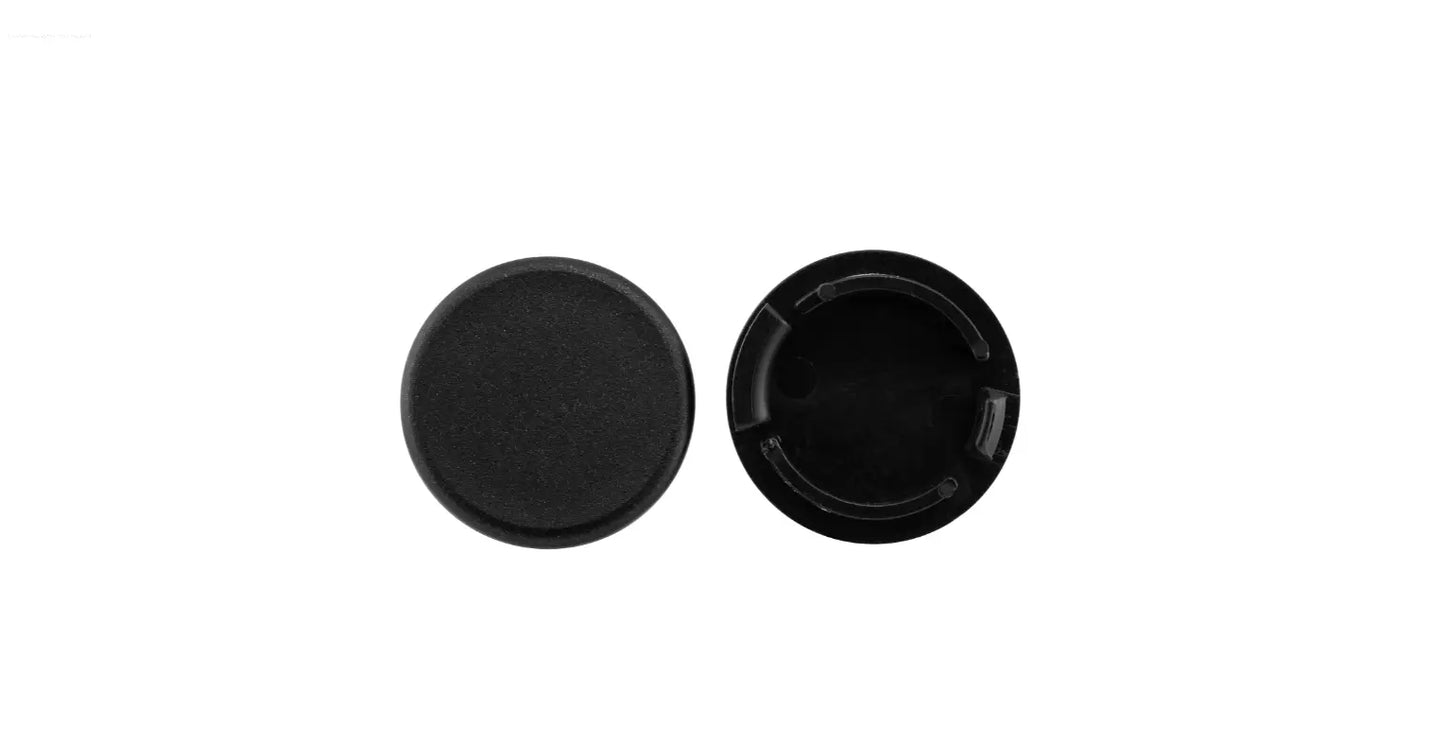 Mirror Hole Cover Set Matt Black Convinto 98/A | Vespa GTS/GTS Super 125-300cc (2023-) SQOOTER Falan Parts