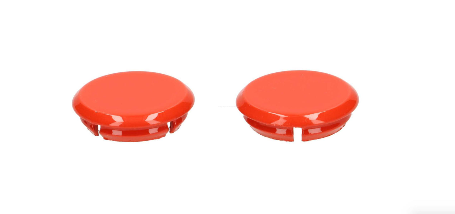 Mirror Hole Covers MOTO NOSTRA Orange | Vespa GTS 125-300cc MOTO NOSTRA Falan Parts