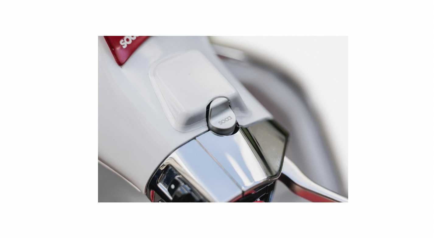 Mirror Hole Covers SOCA Silver | Vespa Sprint/Primavera/Elettrica 50-150cc SOCA Falan Parts