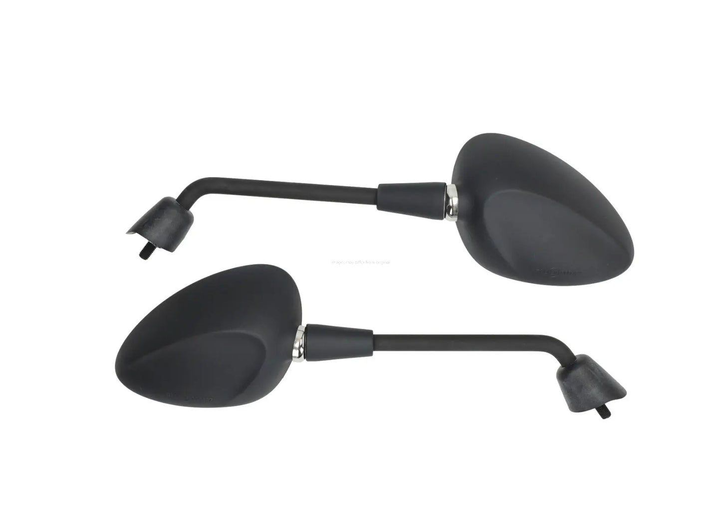 Mirror Set Gloss & Matt Black | Vespa Sprint 50-150cc 2T/4T FP Parts Falan Parts