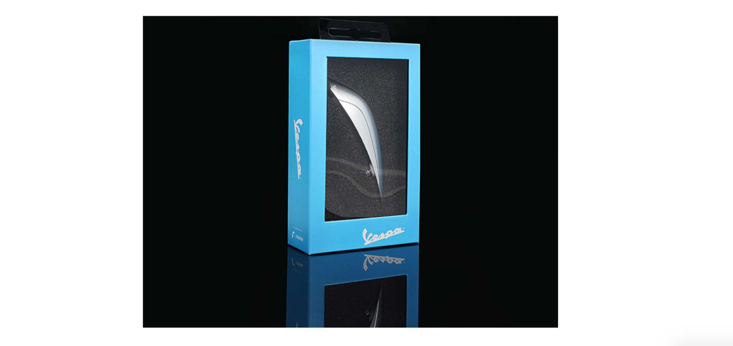 Mudguard crest aluminium PIAGGIO by Rizoma | Vespa GTS 125-300cc Piaggio Falan Parts