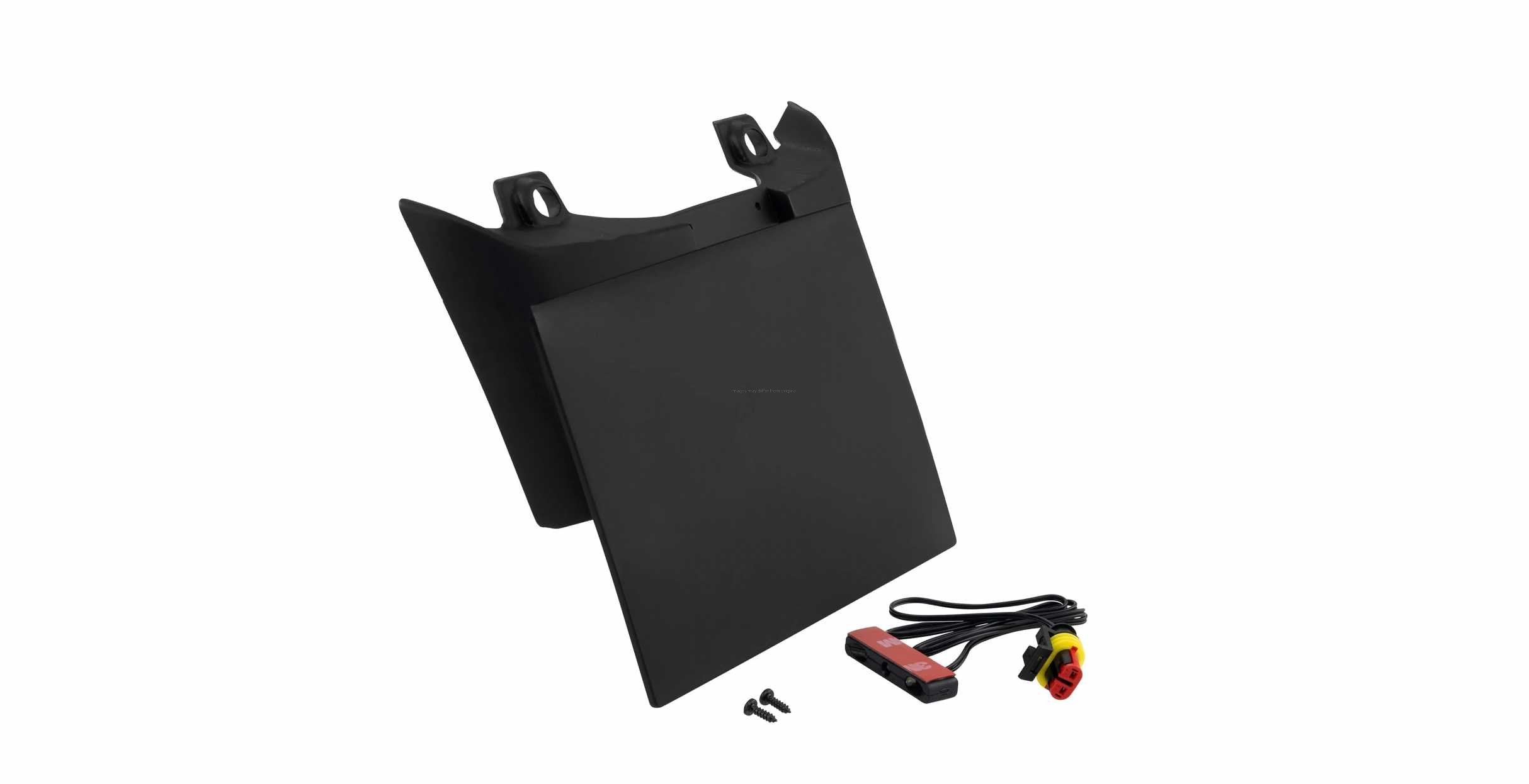 Motorcycle Cargo Rack For Vespa GTS 250 300 (2017-2023) – Foot Pedal Mount, Rust-Resistant Steel, Extra Storage