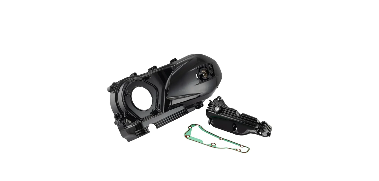 Oil Pan Kit Buchsenfuchs Gloss Black | Vespa GTS/GTS Super/Primavera/Sprint 125/150cc 4T iGet BUCHSENFUCHS Falan Parts