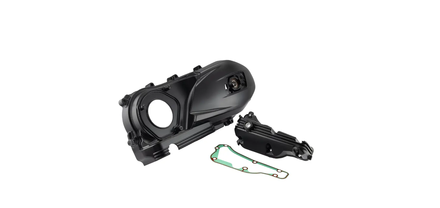 Oil Pan Kit Buchsenfuchs Matt Black | Vespa GTS/GTS Super/Primavera/Sprint 125/150cc 4T iGet BUCHSENFUCHS Falan Parts