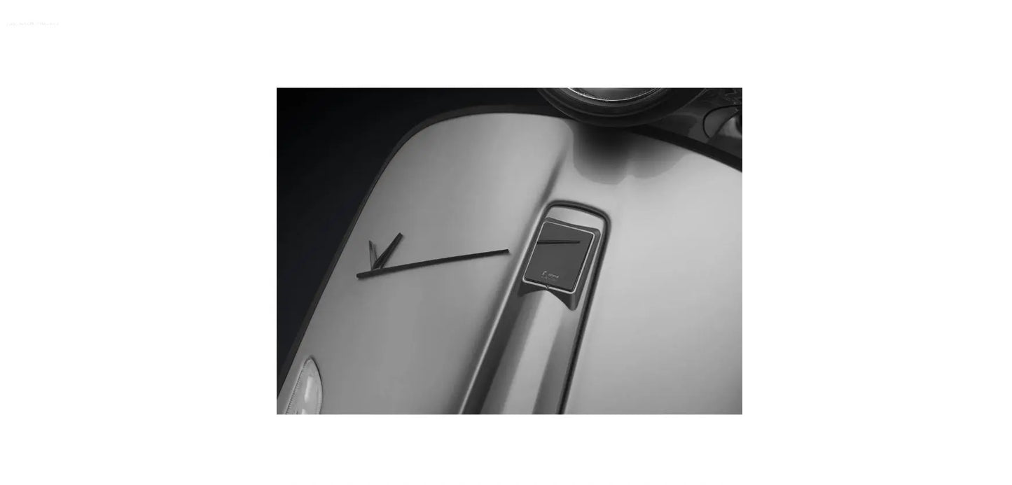 Badge RIZOMA Legshield Black | Vespa LX/LXV/S/Primavera/Sprint/GTS/GTS Super/GTV/GT 60/GT/GT L/PX 2011 125-300ccm RIZOMA Falan Parts