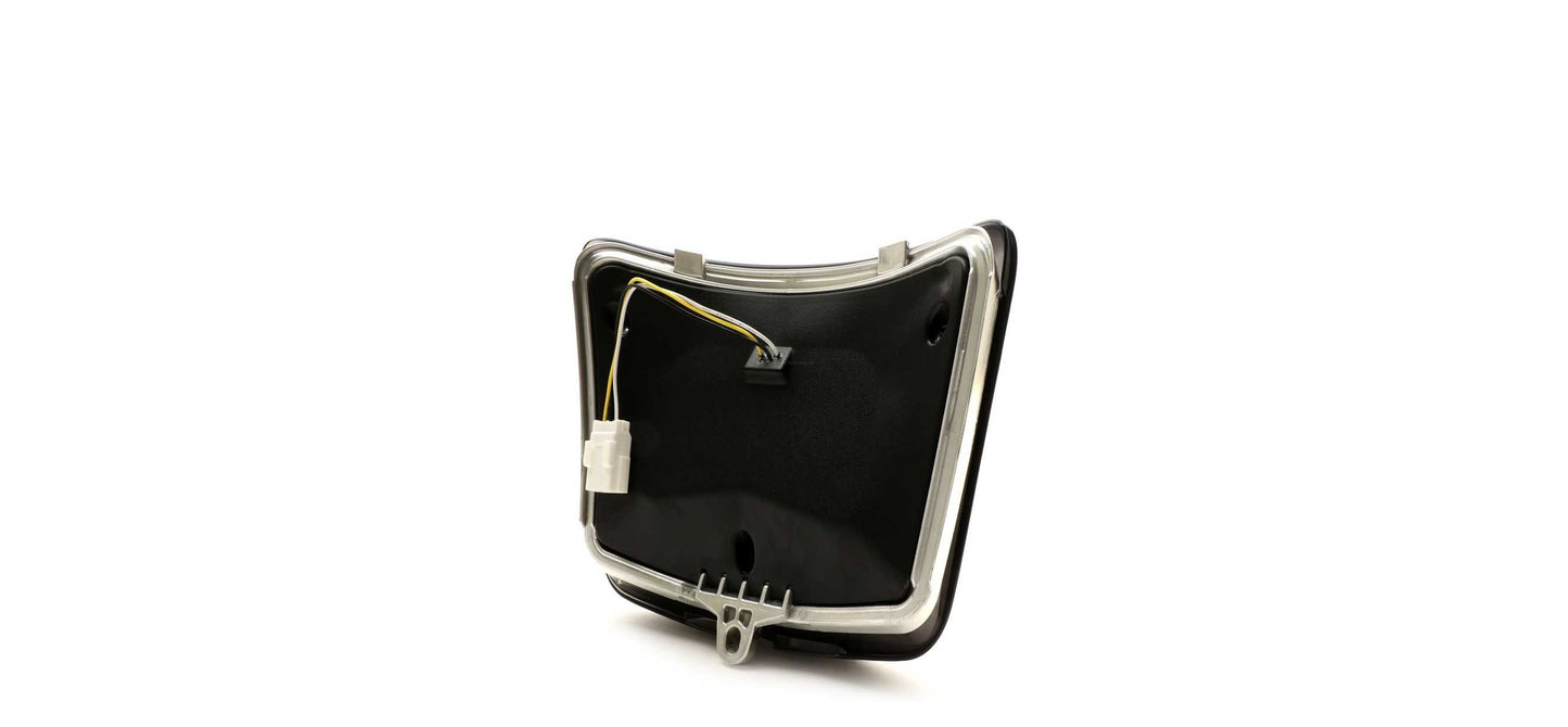 Rear Light MOTO NOSTRA Black | Vespa GTS/GTV 125-300cc MOTO NOSTRA Falan Parts