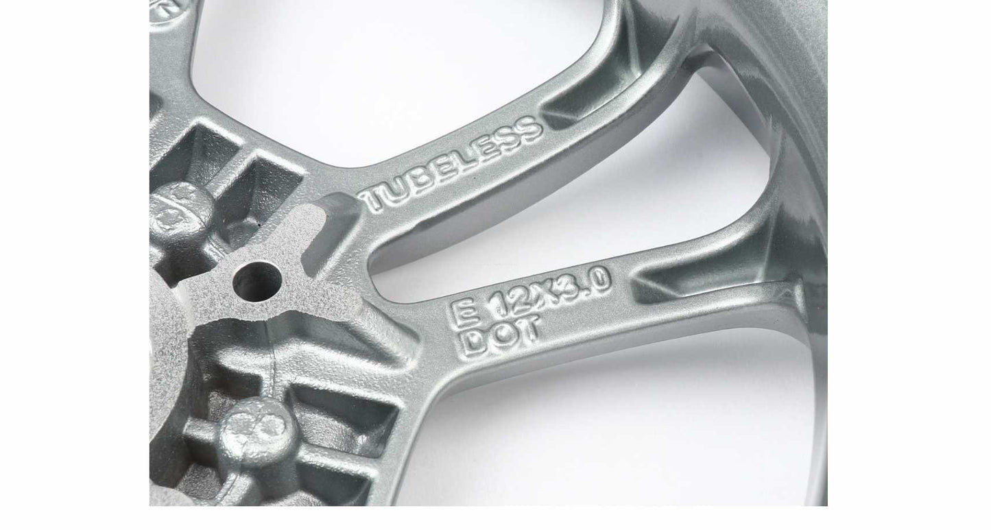 Rim Rear PIAGGIO Grey | Vespa GTS 125-300cc Piaggio Falan Parts