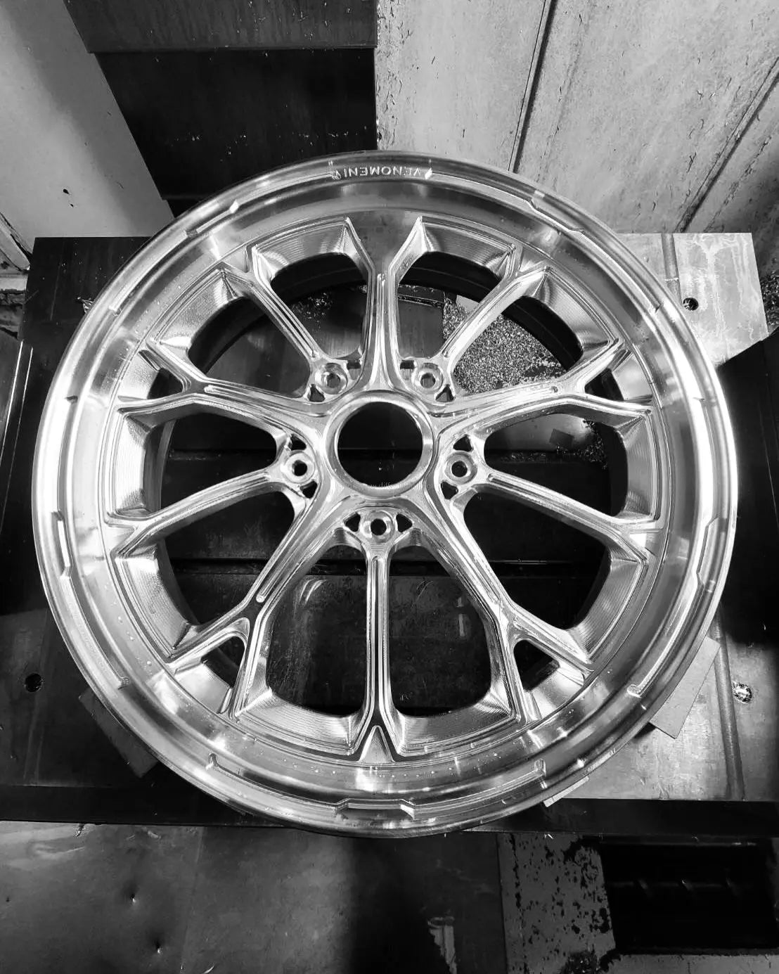 Rim Set CNC Venomeni BVB-AMR5 13" Limited Silver | Vespa GTS/GTS Super/GTV/GT 60/GT/GT L 125-310cc Venomeni Falan Parts