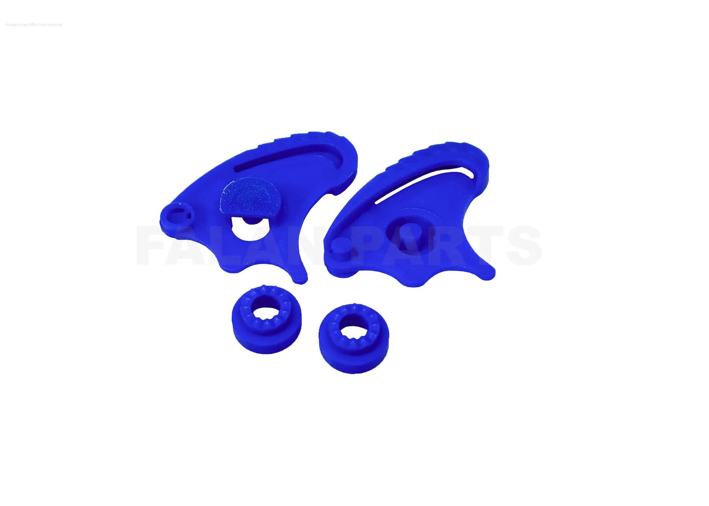 Roof Boxer V8 Helmet Clip Set Dark Blue Falan Parts Falan Parts